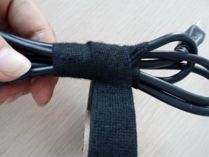 Isolamento de pano velo preto auto envolvendo fita adesiva