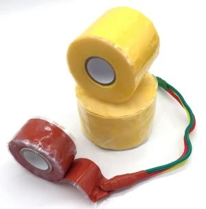 Personalize a cor do triângulo que funde a fita do reparo da tubulação de água do silicone