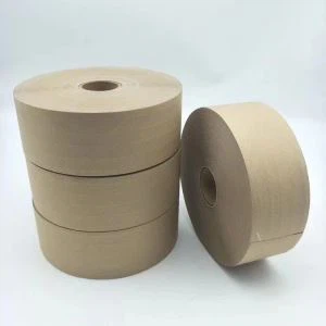 Fita de papel Kraft molhado
