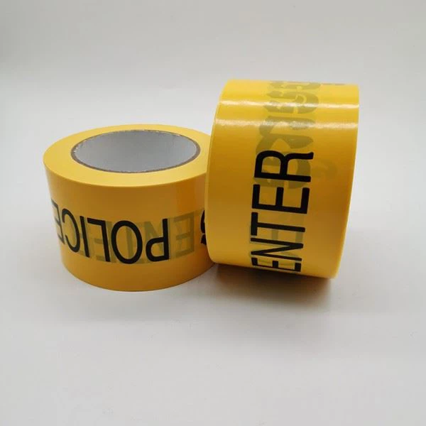 Customize Yellow CAUTION Tape Non-Adhesive Construction Caution Tape Safety Barrier Tape Ribbon Tape Warning Tape For Danger/Hazardous Areas